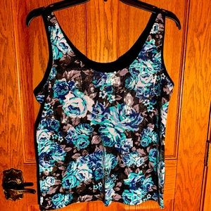 Sequined covered front